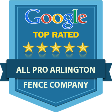 Fence Company in Arlington Texas with a 5-Star Google Rating